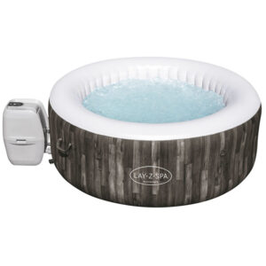 Bestway Spa gonflable 2-4 personnes - Effet bois