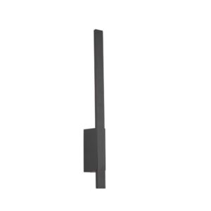 Tawa Applique Led Extérieur Bâton Vertical Anthracite H. 50Cm Ip54