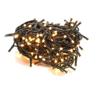 Lumineuse exterieur couleur blanc chaud, guirlande lumineuse Noël 1000 LED