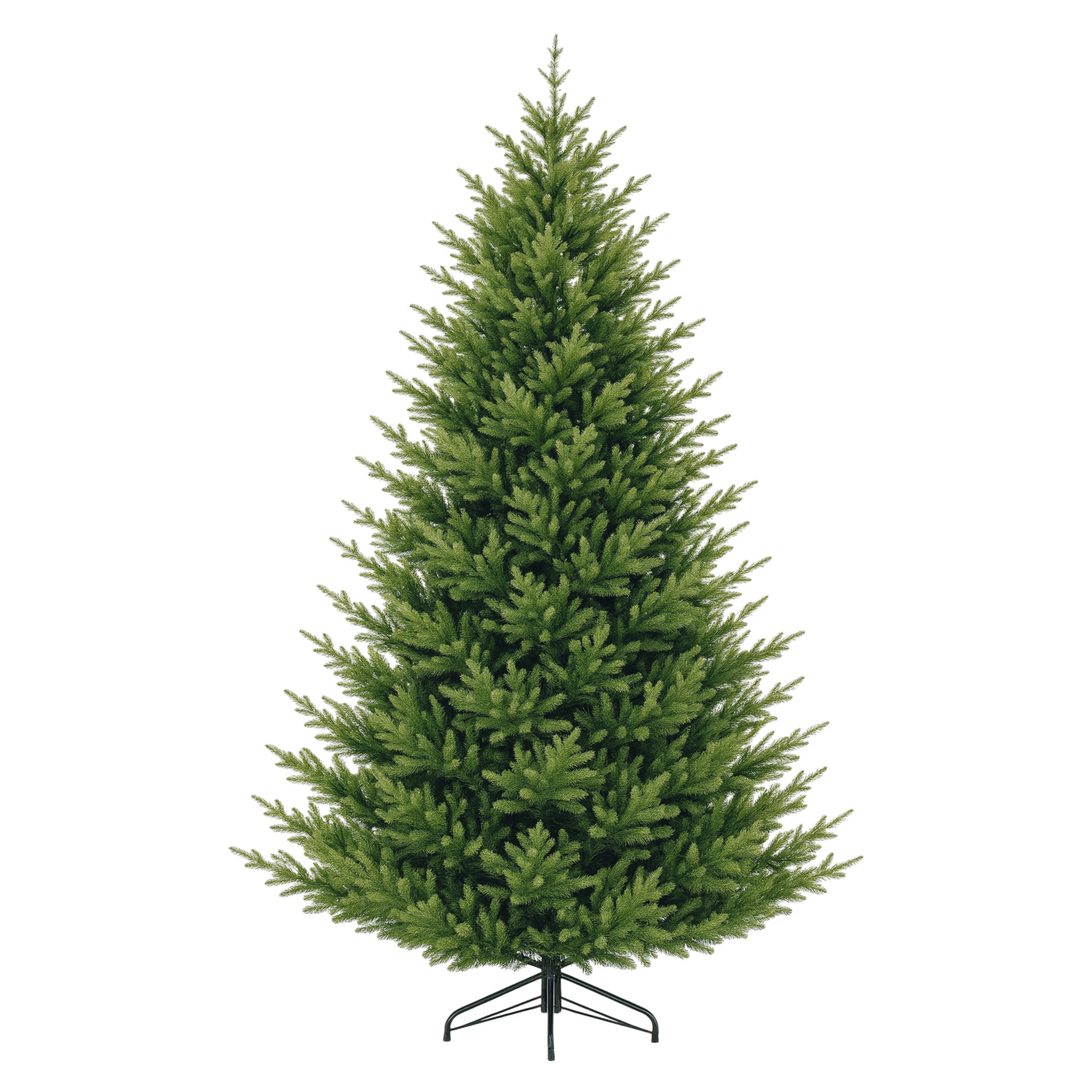 Rockfeller - Sapin de Noël effet réaliste en PE et PVC ø135x180H, 1248 Branches