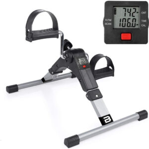 Derly - Mini-vélo d'appartement, pedalier avec écran LCD