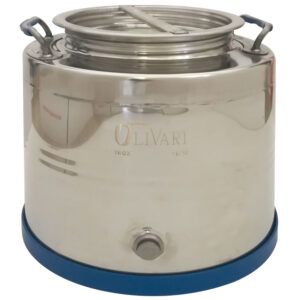 Olivari Blindo - Conteneurs pour Huile en acier inoxydable - 15 Lt