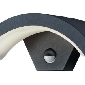 Ohio Applique Led Arc avec Capteur Gris 20X30