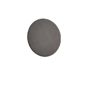 Applique LED ronde Raven en ardoise noire, éclairage indirect à intensité réglable avec interrupteur, diamètre de 20 cm.