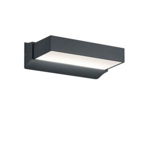Applique 2 Led Anthracite Biemission L. 23 Cm