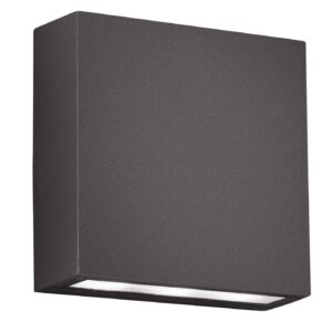 Thames Appl. 2 Led Carré Anthracite Bi-émission 14Xh14