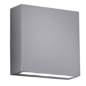 Thames Appl. 2 Led Carré Aluminium Bi-émission 14Xh14