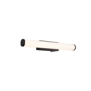 Mattimo H2O Applique Led Noir Ip44 Avec Interrupteur L. 40,4Cm