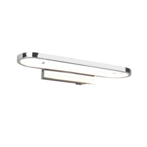 Gianni H2O Applique Led Chrome Avec Interrupteur Ip44 L. 40Cm