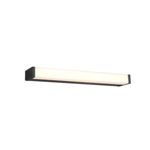 Fabio H2O Applique Led Noir Ip44 L. 42,5Cm