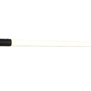 Piera H2O Applique Led Bord Noir Avec Prise de Courant et Interrupteur Ip44 L. 119Cm