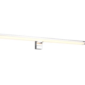 Applique Lino H2O Chrome Avec Possibilité de Fixation sur Miroir Ip44 L. 60Cm