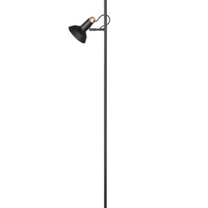 Roxie Lampadaire 2 Diffuseurs Orientables Métal Noir Et Or H. 155Cm