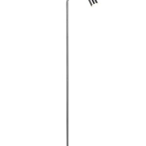 Marley Lampadaire Spot Cylindre Acier H. 152Cm