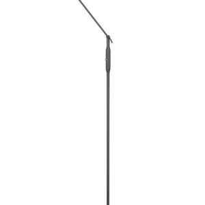 Franklin Lampadaire LED en métal anthracite avec réglage d'intensité tactile dimmer + réglage de la lumière chaude, naturelle et froide et fonction de