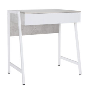 Roxane - Bureau en bois et métal - 100x48x76 cm