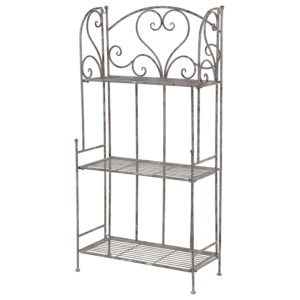 Jude - Etagère en métal antique - 61x28x122 cm