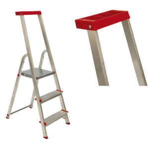 Échelle en aluminium Step Up 131 Black - 3 étapes