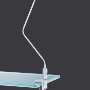 Lampe de bureau LED avec base et pince en aluminium H65