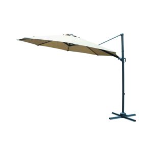 Alu Prestige - Parasol de jardin déporté Ø 300 cm