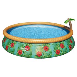 Bestway Piscine hors sol 457x84 cm - Paradise Palms