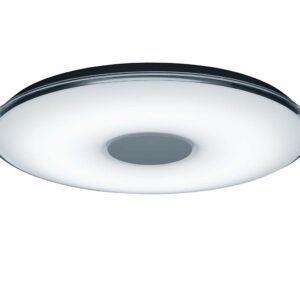 Tokyo Plafonnier LED Rond en Acrylique avec Télécommande (Blanc + Chaud) 60 cm