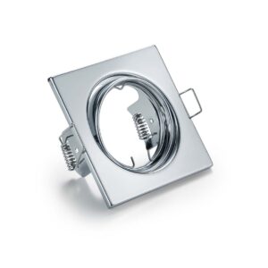 Jura Spot encastrable carré orientable chromé 8x8 cm