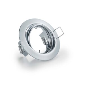 Jura Spot encastrable rond orientable chromé Diam. 8,3 cm