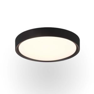 Clarimo H2O Plafonnier LED Bord Chrome Ip44 D.33Cm