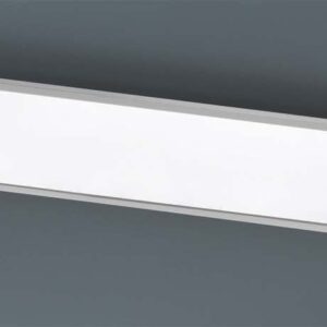 Phoenix Plafonnier LED Rectangulaire Dimmable en Acier Diffuseur Blanc 120X30
