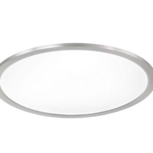 Phoenix Plafonnier LED Rond Dimmable en Acier Diffuseur Blanc D. 45