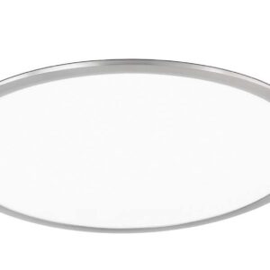 Phoenix Plafonnier LED Rond Dimmable en Acier Diffuseur Blanc D. 62