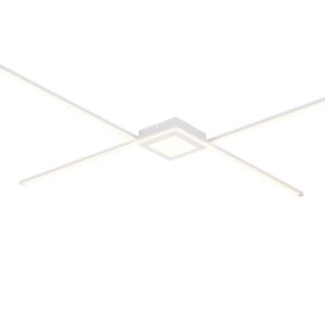 Applique Oxford "X" Blanc L. 102cm