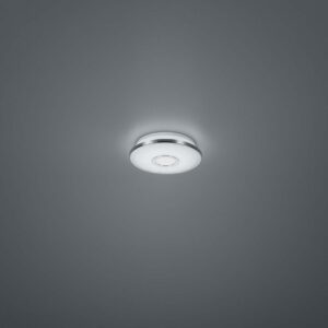 Plafonnier LED Osaka rond effet ciel étoilé 3 intensités 3 000K D. 21cm