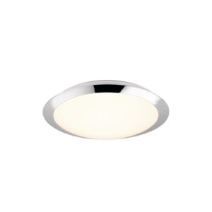 Umberto H2O Plafonnier LED Chrome Bord IP44 D. 29cm