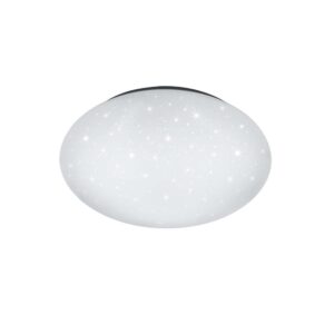 Paolo H2O Plafonnier LED avec diffuseur étoilé IP44 D.37cm