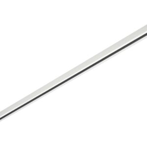 Double Line Rail Metal White Length 100Cm