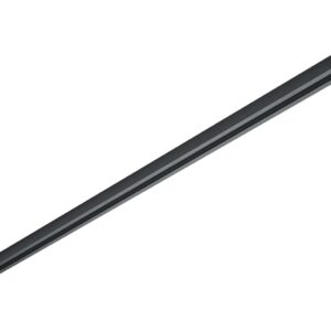 Double Line Rail en Métal Noir Longueur 100cm