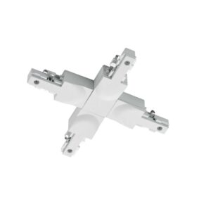 Raccord en "Croix" Duoline Blanc L. 17cm x H. 16cm