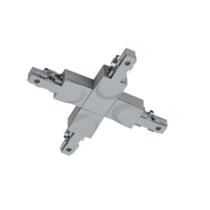 Raccord en aluminium en forme de "croix" Duoline, L. 17 cm x H. 16 cm