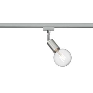 Projecteur orientable Duoline en acier satiné H. 13cm