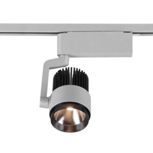 Spot LED orientable Duoline Radiator en métal aluminium H. 24cm