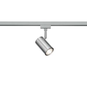 Spot orientable Duoline Marley en métal acier satiné L. 12cm