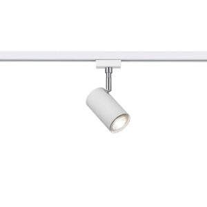 Spot orientable en métal blanc Duoline Marley L. 12cm