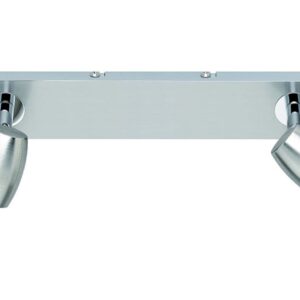 Michael Barra 2 Lumi Acier Satiné Douille Gu10 L. 32Cm