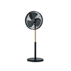 Viking - Ventilateur sur pied oscillant et inclinable Ø45 cm Noir mat