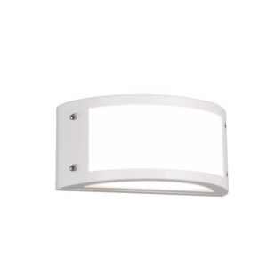 Applique extérieure LED Kendal, bande blanche IP54 L.25cm