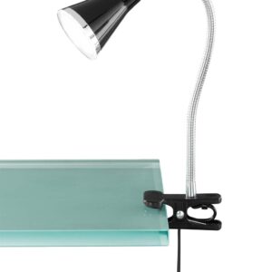 Lampe à pince LED C/Flex noir de 47 cm