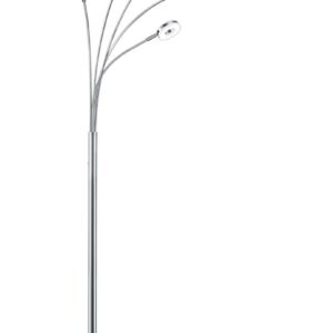 Rennes Lampadaire Led 5 Bras Arc Or. H.220