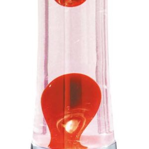 Lampe à lave. Courbe Gadget Cro+Rouge H40